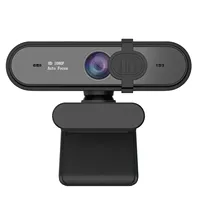 Webcam 1080P Full HD Web Camera With Lens Cover Microphone USB Web Cam For PC Computer Laptop Live Broadcast Video Mini Camera