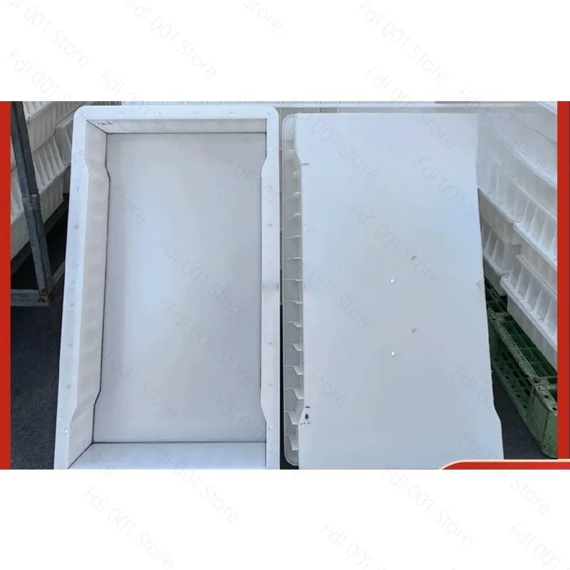 Sewer ditch cover plate plastic mold thickened rainwater grate drainage tool cement concrete manhole