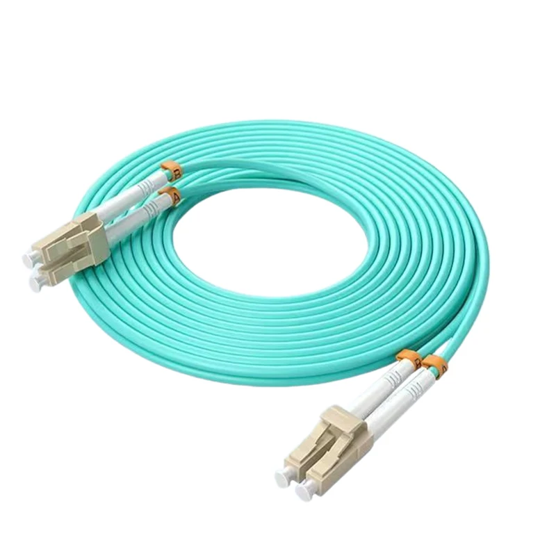 10G OM3 OM4 LC UPC-LC UPC Multimode Duplex 2.0mm Fiber Patch Cable LC Fiber Optic Patch Cord Optical Fiber Cable