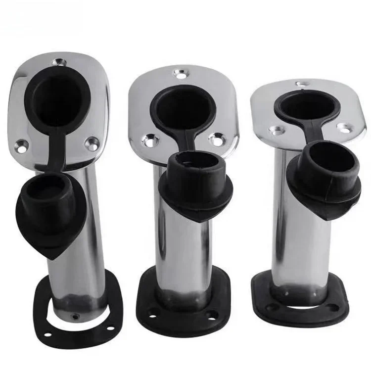 الأجهزة البحرية 15 30 90 درجة البحرية الفولاذ المقاوم للصدأ فلوش جبل الصيد رود حامل مصنع