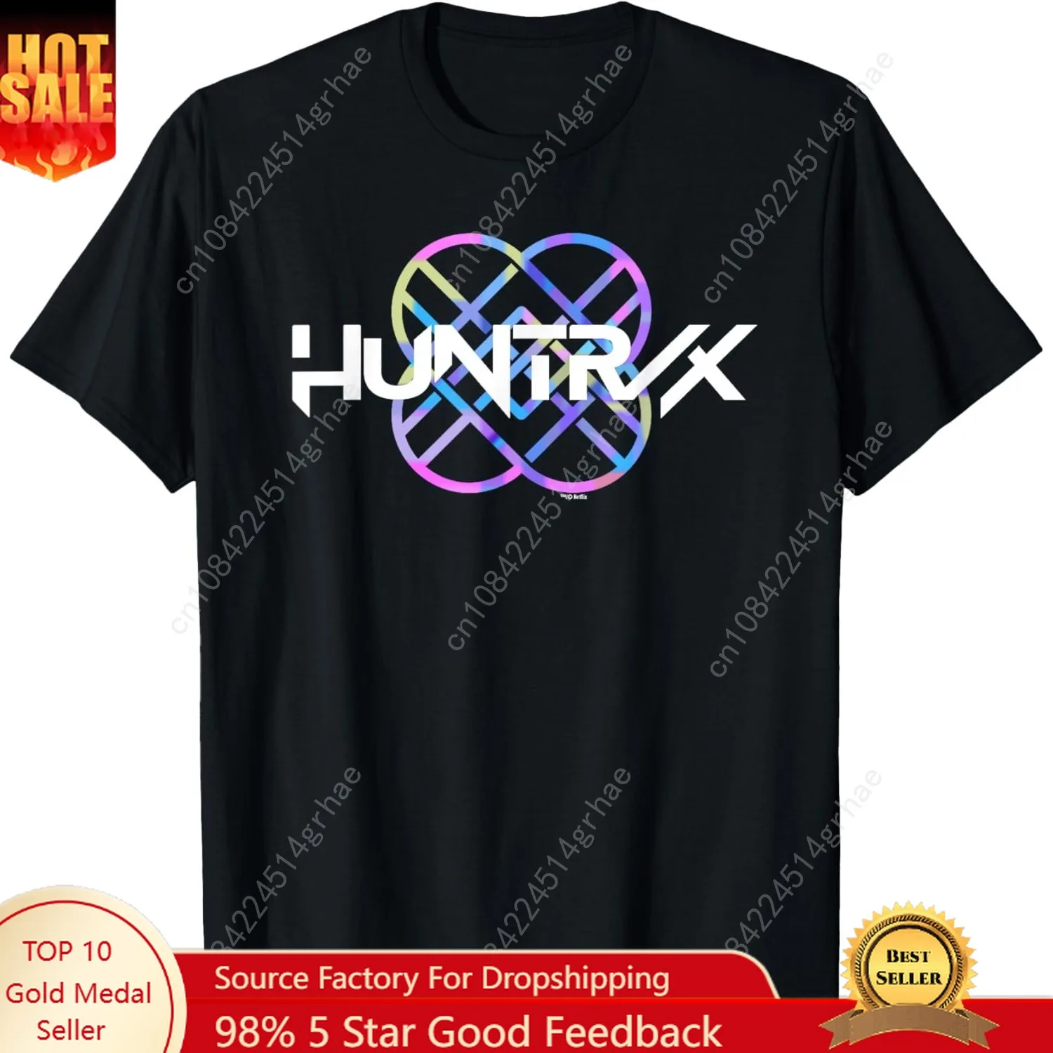 Camiseta oficialmente licenciada com logotipo da banda