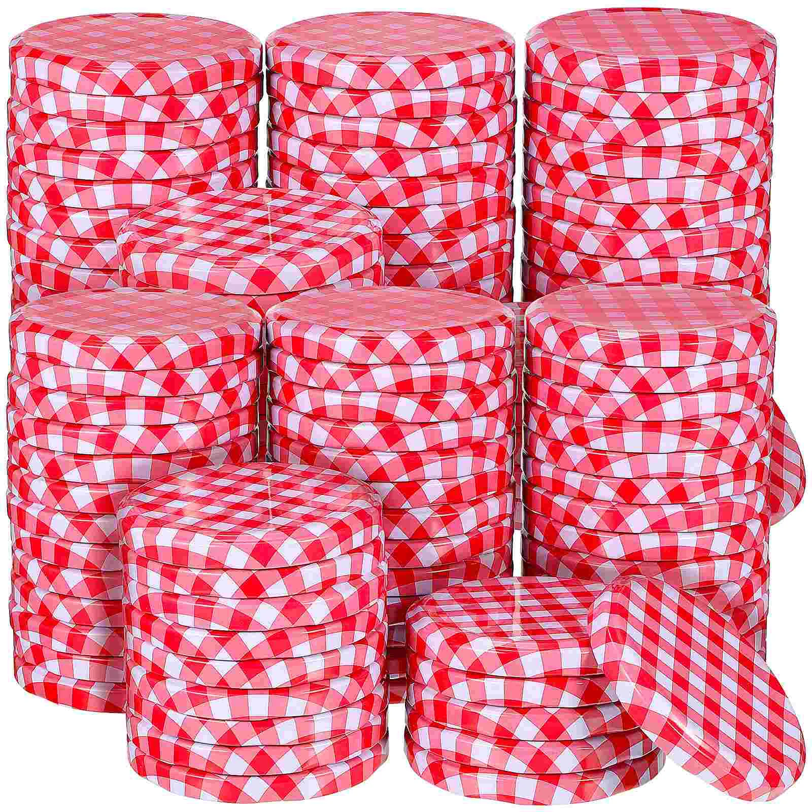 

200 Pcs Cover Leak-proof Storage Lids Mason Jar Regular Mouth Wide Canning Caps