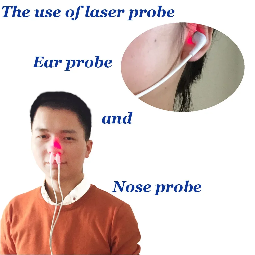 COZING 650nm Tinitus /Relief Deafness Laser Treatment Ear Acupuncture Machine