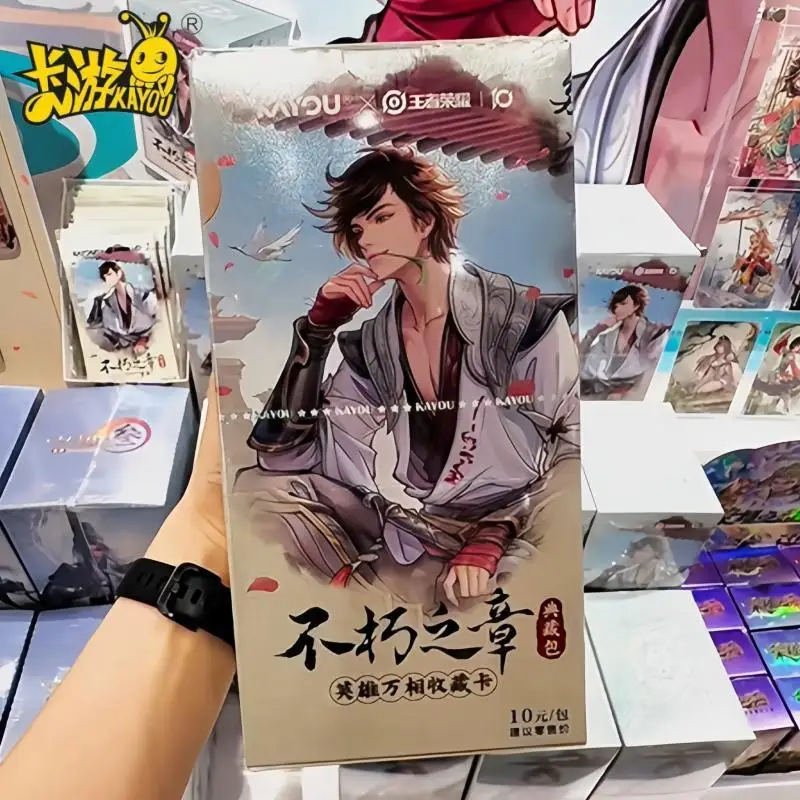 

Оригинальные коллекционные карточки KAYOU Honor of Kings LOL TCG: Глава «Бессмертие», League of Legends: Riftbound, карточная игра, игрушки