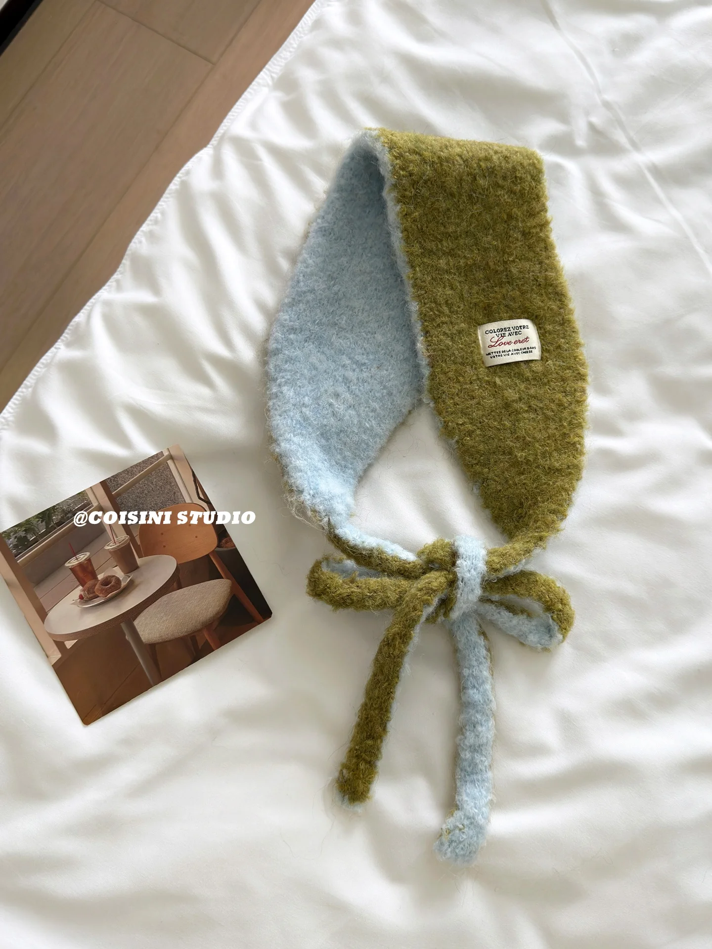 winter-street-style-korean-version-plush-ear-muffs-women's-versatile-warm-ear-protection-anti-freeze-tied-design-ear-covers
