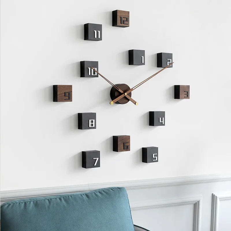 Nordic Clock,living Room Clock,wall Decoration,background Wall Accessories,silent Entrance,creativity,modern Decoration Clock