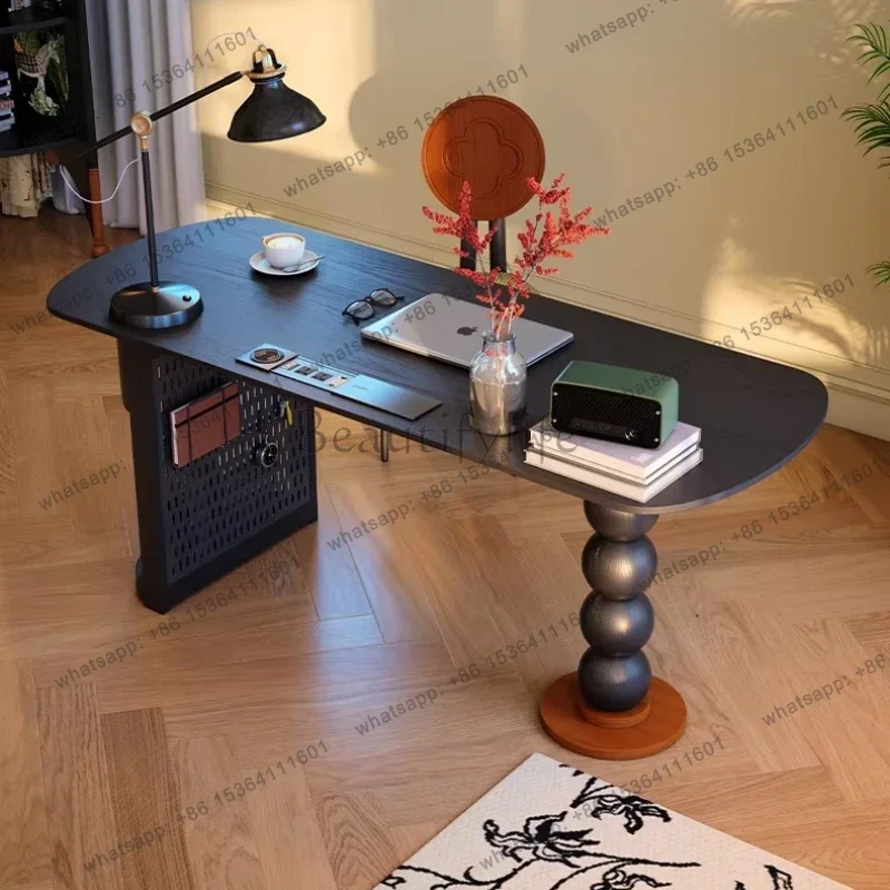 YJ French vintage Computer desk Room desks furniture room offices office desks and workstations studio desk Removable table