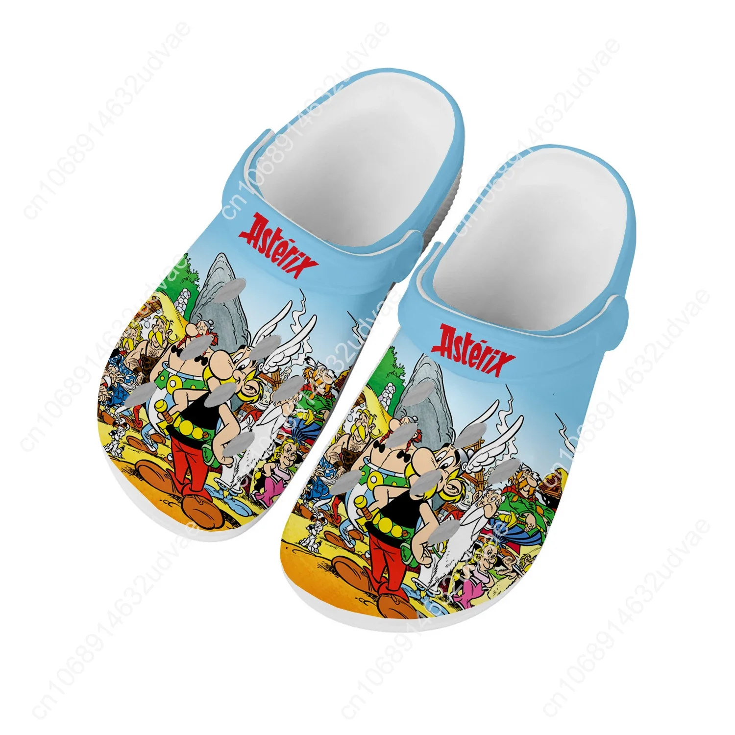 

Asterix Obelix Sandals Men Women Teenager Fashion Water Shoes Animation Garden Breathable Comfort Beach Custom Slippers
