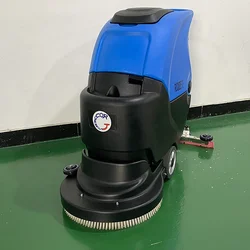 hand push automatic clean floor scrubber machine