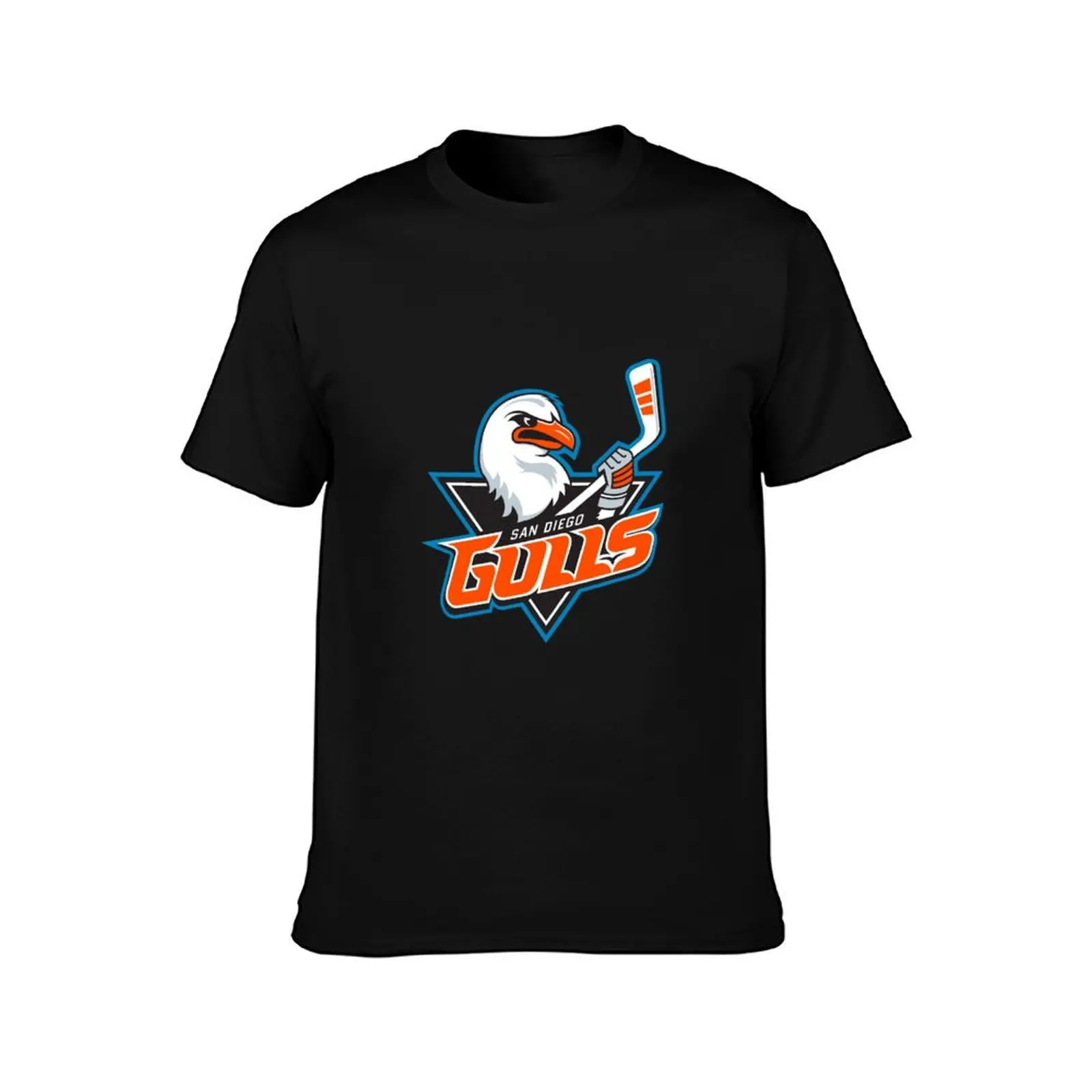 San Diego Gulls T-Shirt quick drying sweat plus size men clothing