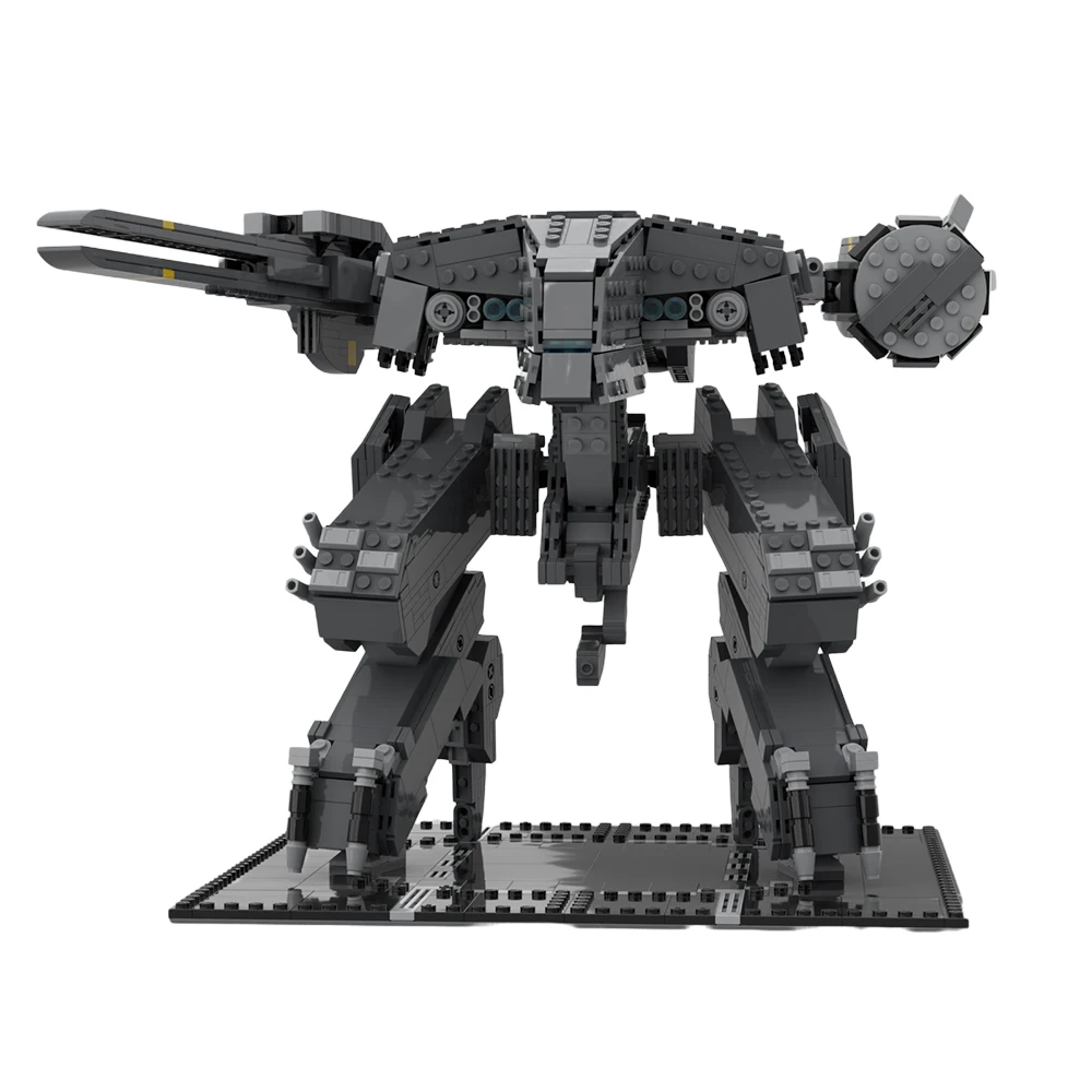 NEW Metal Geared Solid Rex Mecha Robot Building Blocks Set 1883 PCS Bricks Battle Mech Model for Adults Gifts