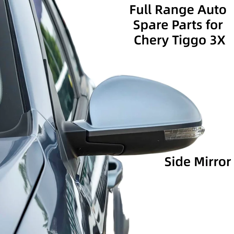 HD Anti-Glare Rearview Mirror Fit Chery Tiggo 3X Heated Defog Electric Adjust Side Mirror