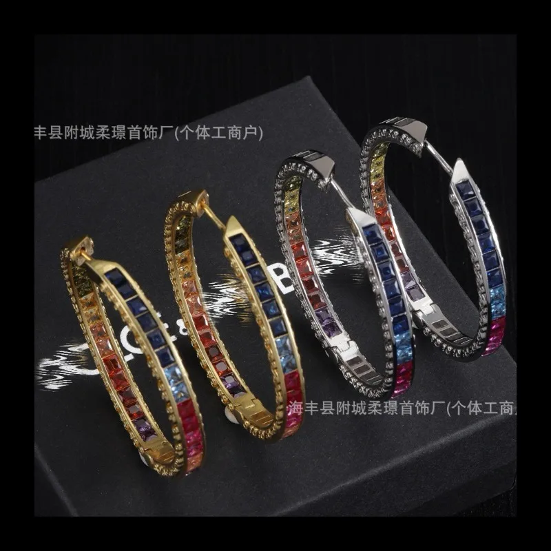 

Fashion Versatile Personality Du Family Inlaid Rhinestones Trendy Alphabet English Batch