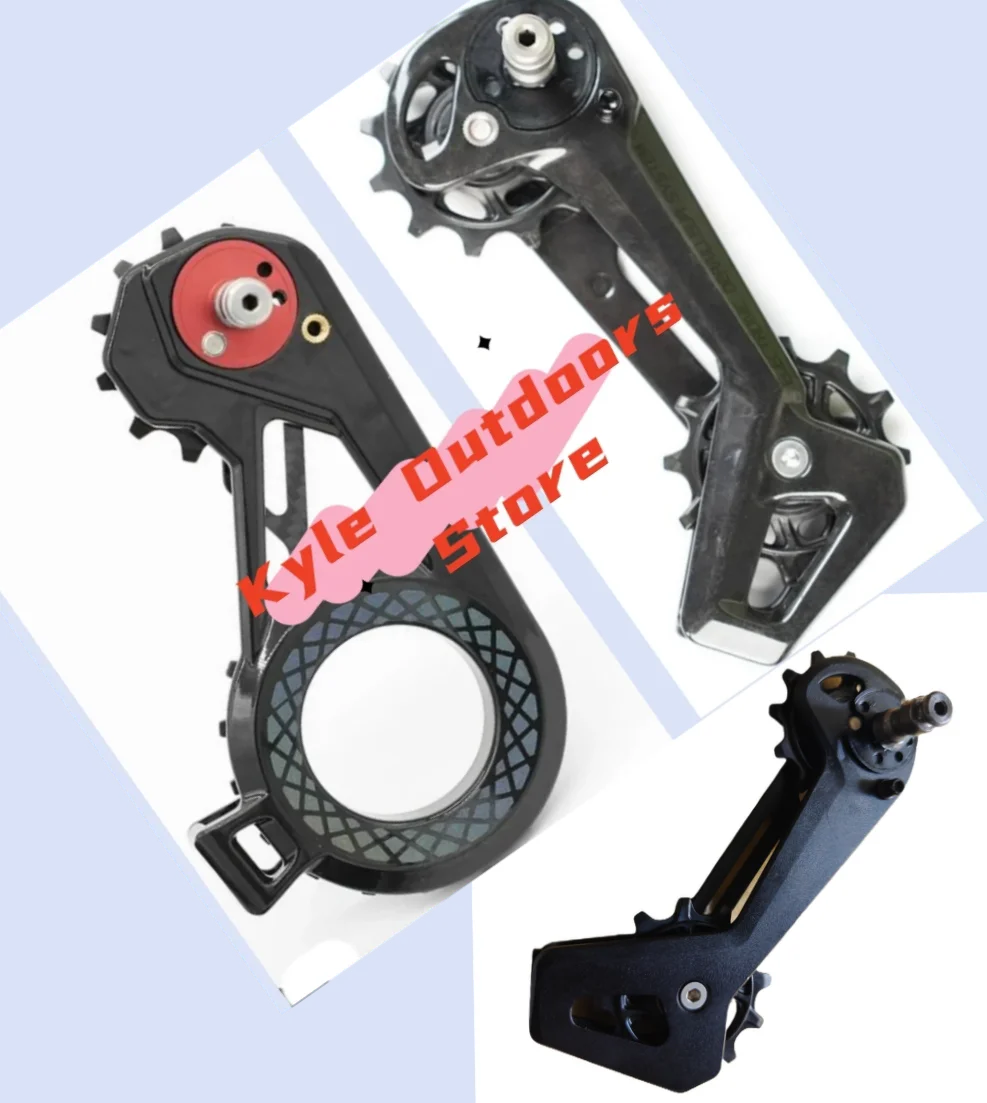 

WHEELTOP EDS TX RA6000 RA7000 RA7100 rear derailleur Pulley Guide Wheel, Carbon/ alloy Guide Plate, cage