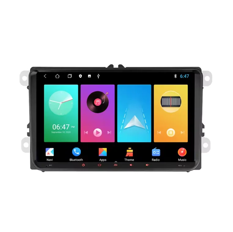 

For Android Universal 9 inch Android13 Car Video Player GPS BT USB SWC Wifi Central Control Multimedia Car DVD Player