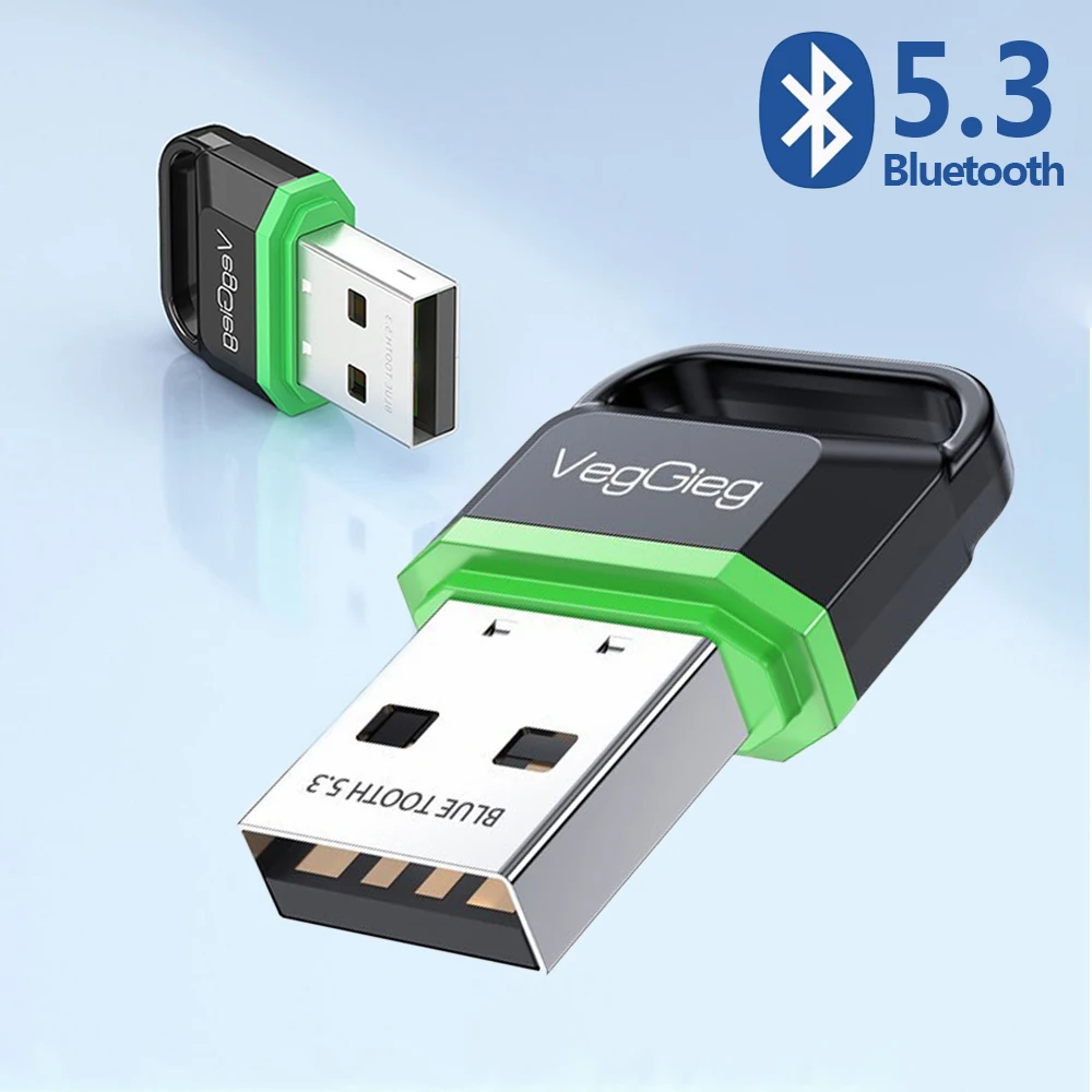 Bluetooth 5.3 5.1 5.0 Adapter USB Dongle For Laptop PC Wireless Speaker Mouse Keyboard Earphone Music Audio Receiver Transmitter