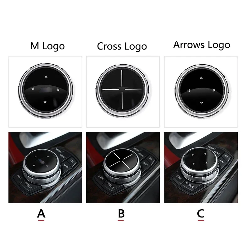 For BMW 1 2 3 4 5 7 Series X1 X3 X4 X5 X6 F30 F10 F15 F16 F34 F07 F01 E70 E71 Car Interior Multimedia Buttons Cover Accessories