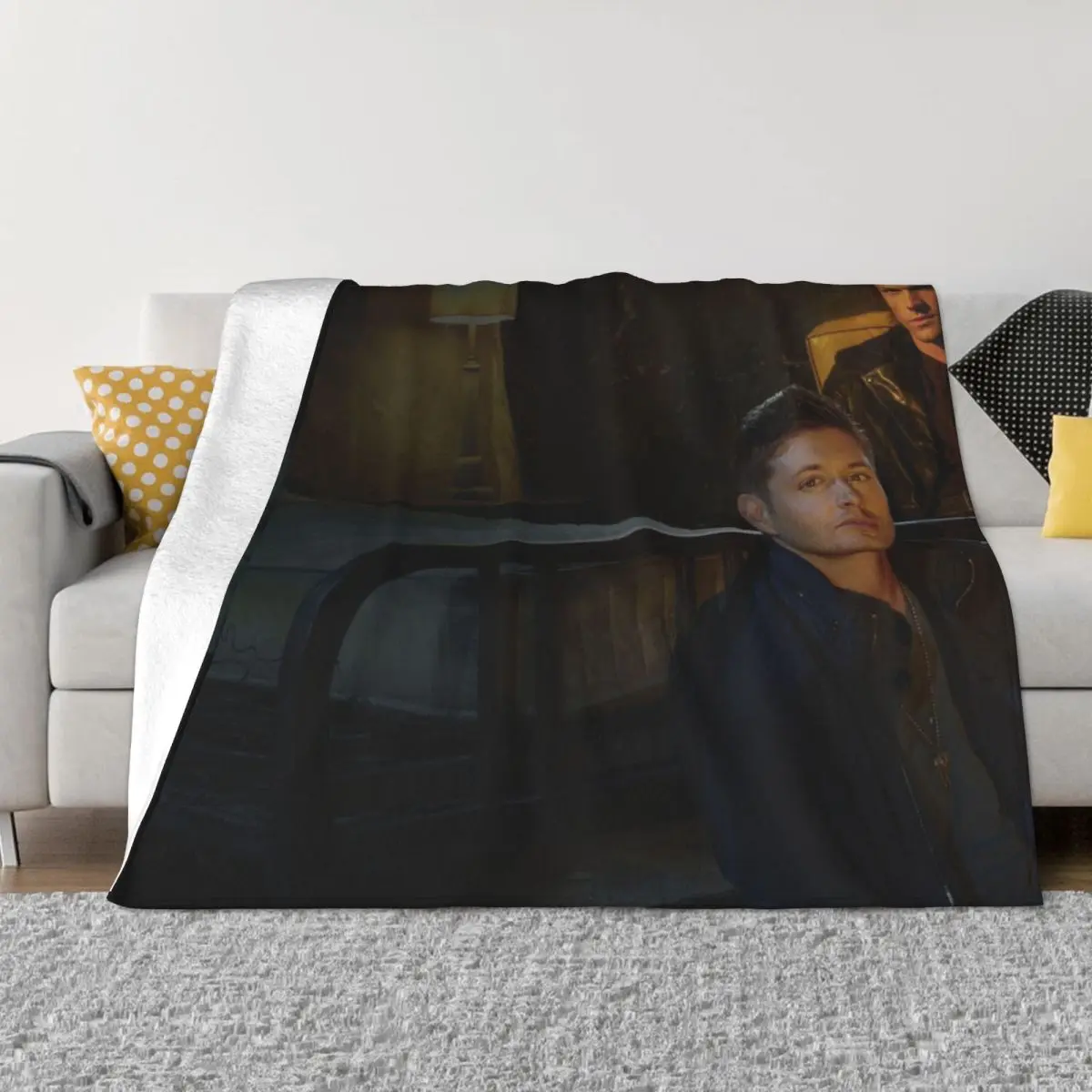 

Supernatural 002088 Quilt Bed Blanket print blanket comfort warm soft Home And Decoration Throw Blanket