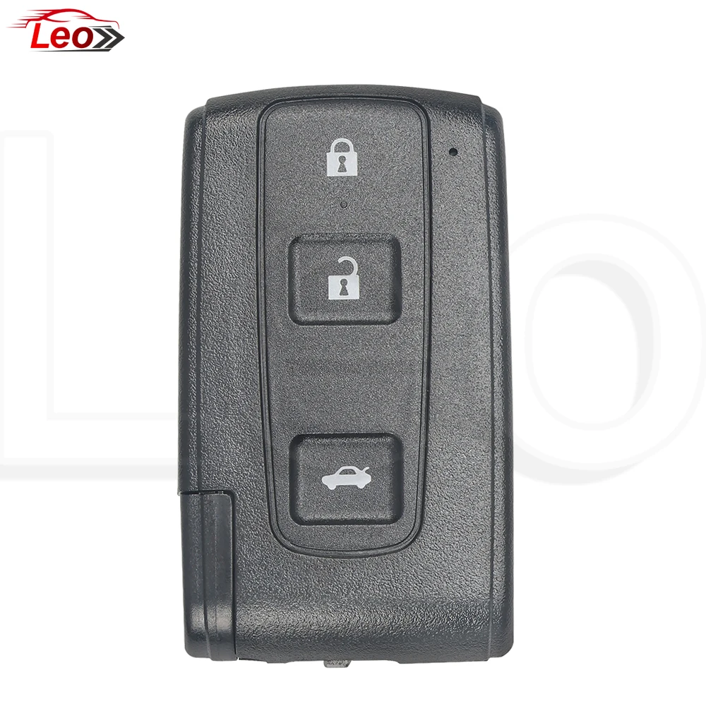 Leo Car Smart Remote Key Shell, the Latest Style, Is Used 3 Button for Toyota CROWN Prius Vers Corolla