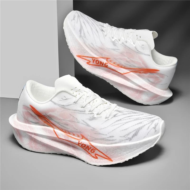 2025 New Autum Style Really Explosive Soft Sole Rebound Full Palm Carbon Plate Racing Marathon Running Shoes Unisex Lightweight Sports Shoes