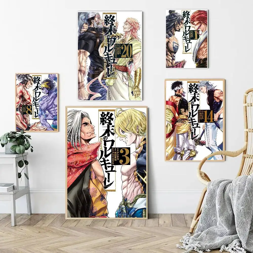 Anime Record Of Ragnarok Anime Poster Wall Art For Home Bar Cafe Movie Theater Decor DIY Vintage Print For Un