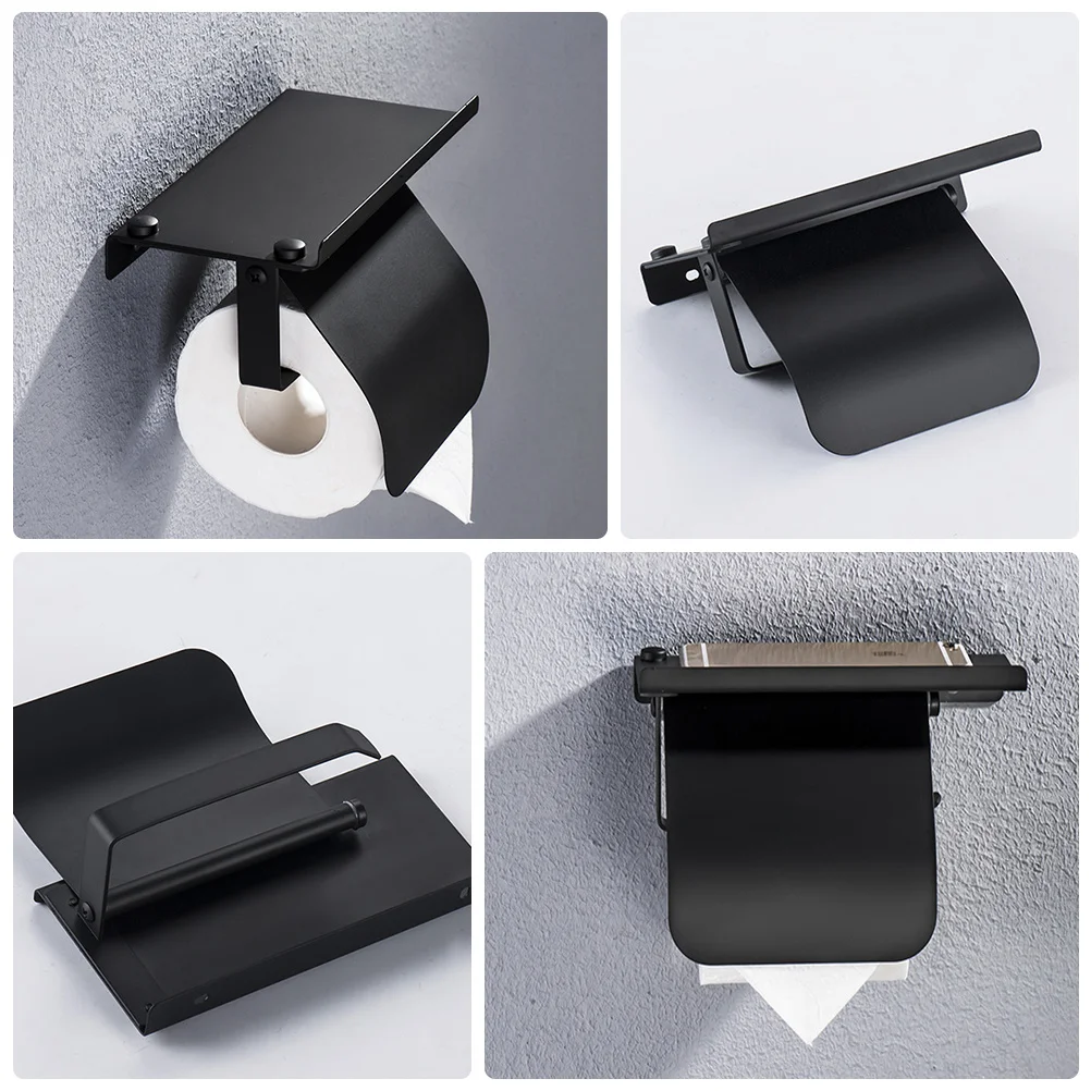 

Коробка для салфеток из нержавеющей стали, настенная водонепроницаемая стойка для хранения бумажных полотенец, органайзер для ванной комнаты, полка, бесплатная вешалка