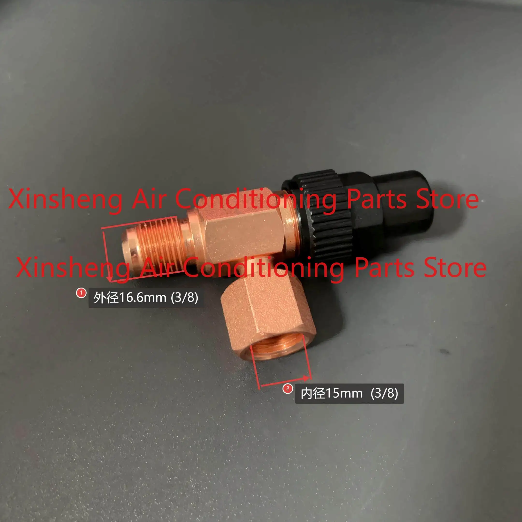 Vertical horizontal right angle valve 2 points 3/8 oil balancer refrigeration oil separator oil road angle globe valve
