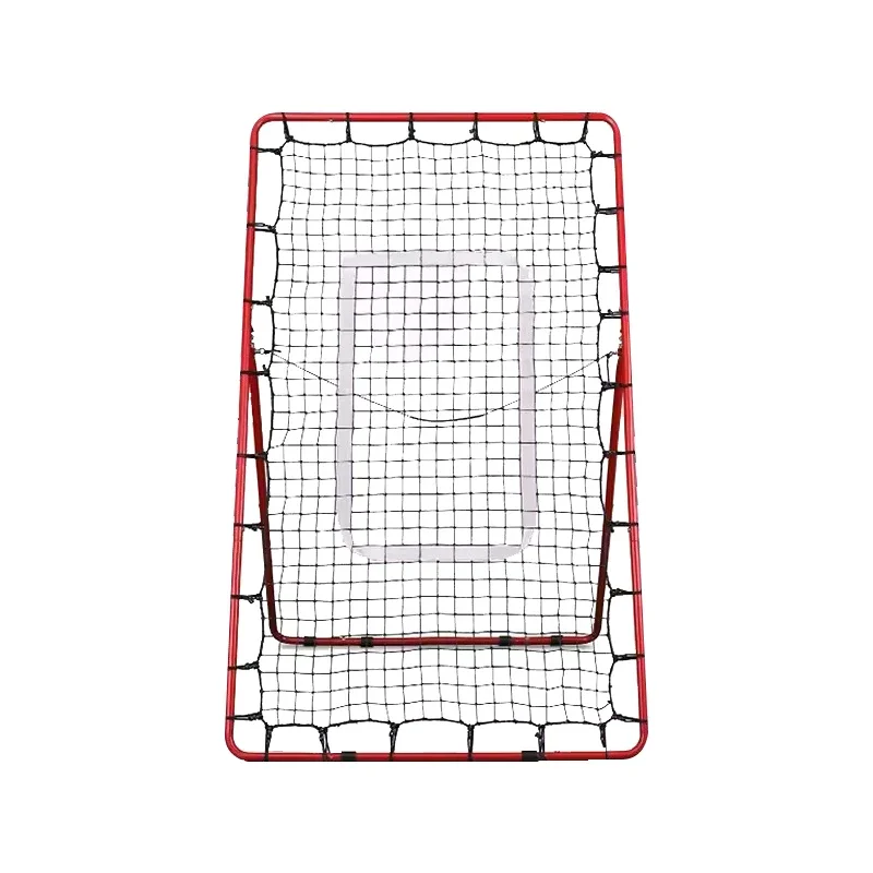 2026 A 4* 6-fT 5-angle Adjustable Softball, Basketball and lacrosse  Baseball Rebound Net for Parent-child Interaction