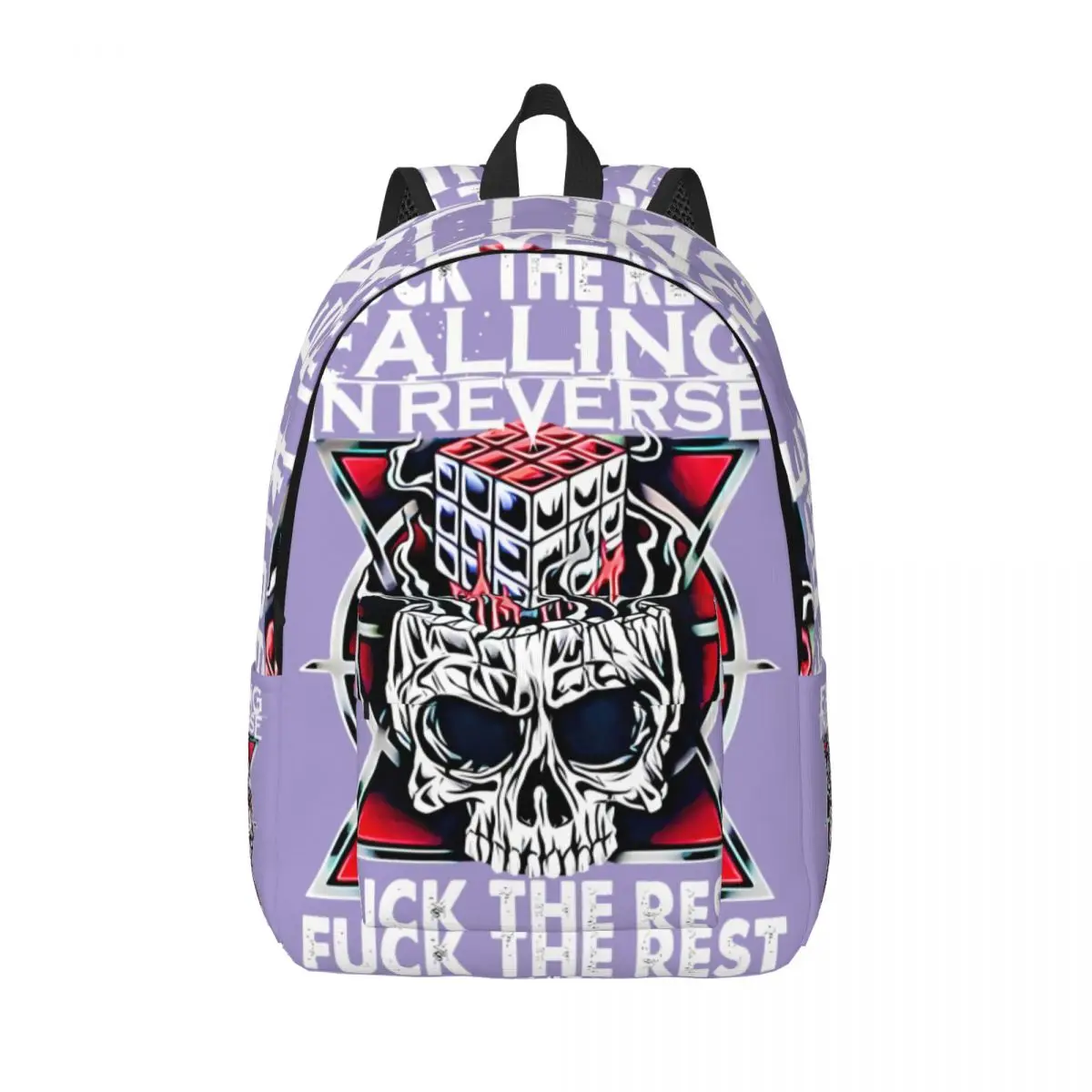 Falling In Reverse I'm Not A Vampire Kindergarten Bag Falling In Reverse For Women Dual-Use Hiking For Gifts Large Book bag