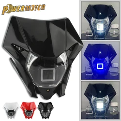 Motorcycle LED Headlight for Honda CRF 150L 250 450 Fairing Dirt Bike Accessories Supermoto Enduro Motocross