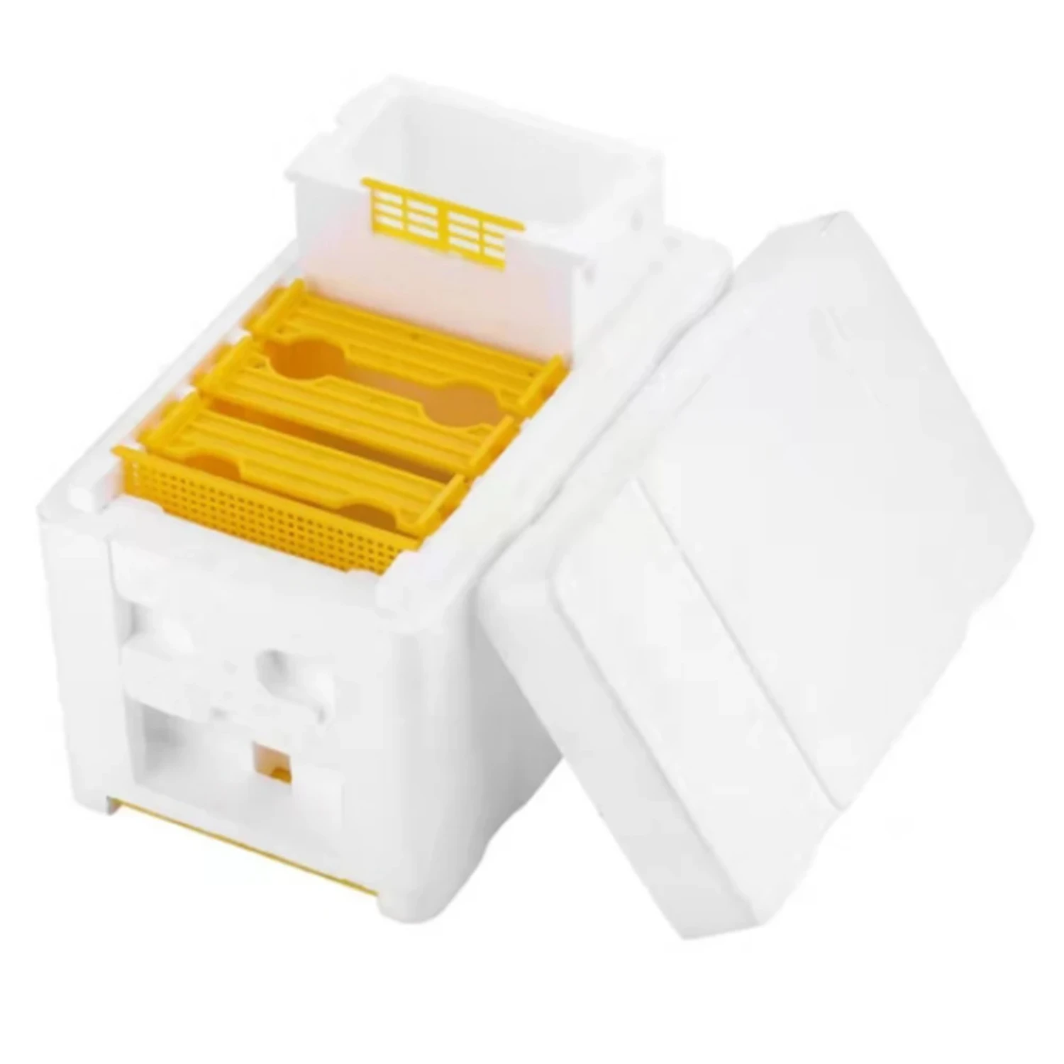 New Enhanced Durable Multi Beekeeping King Box with Superior High-Quality Foam Bee Hive and Mating Boxes for Enhanced Pollinatio