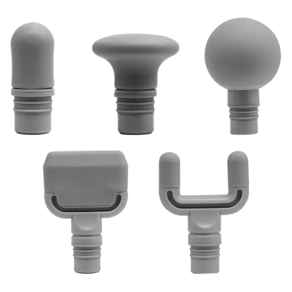 Massage Silicone Head Attachments Percussion Ball Adapter for Fitness Muscle Relaxation Body Therapy