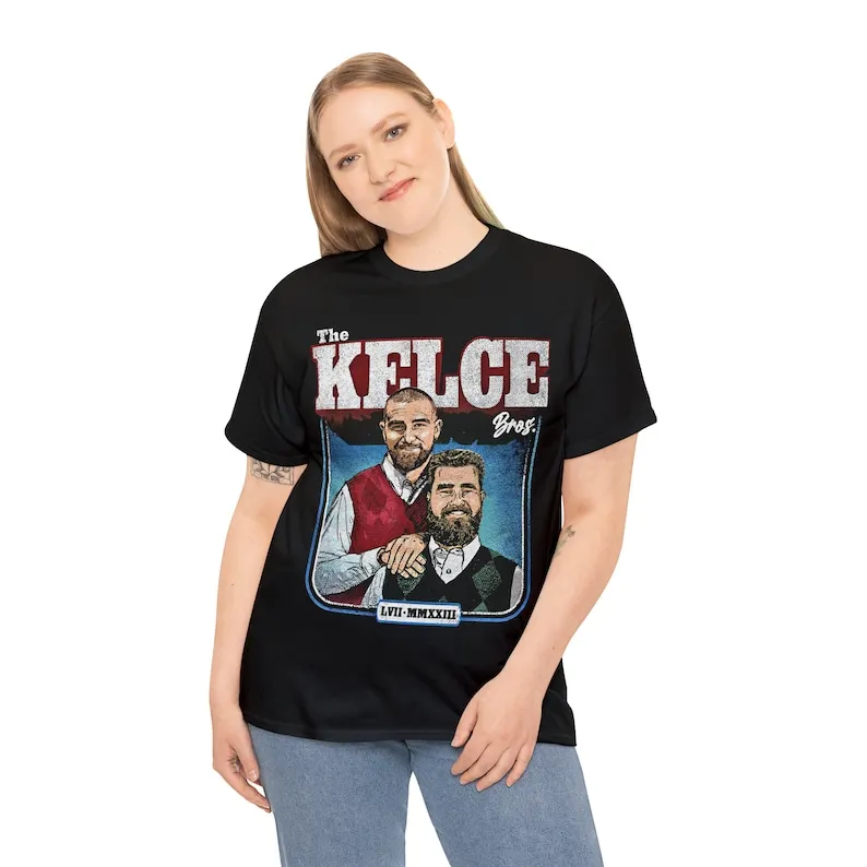 Jason Kelce & Travis Kelce Bros Shirt