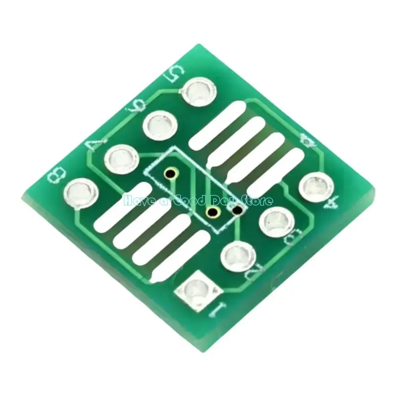 462D Compactly Testing SOP8 SSOP8 TSSOP8 Adapters Board With Clear Pin Labels For SOP8 SSOP8 TSSOP8 Chip Integrations