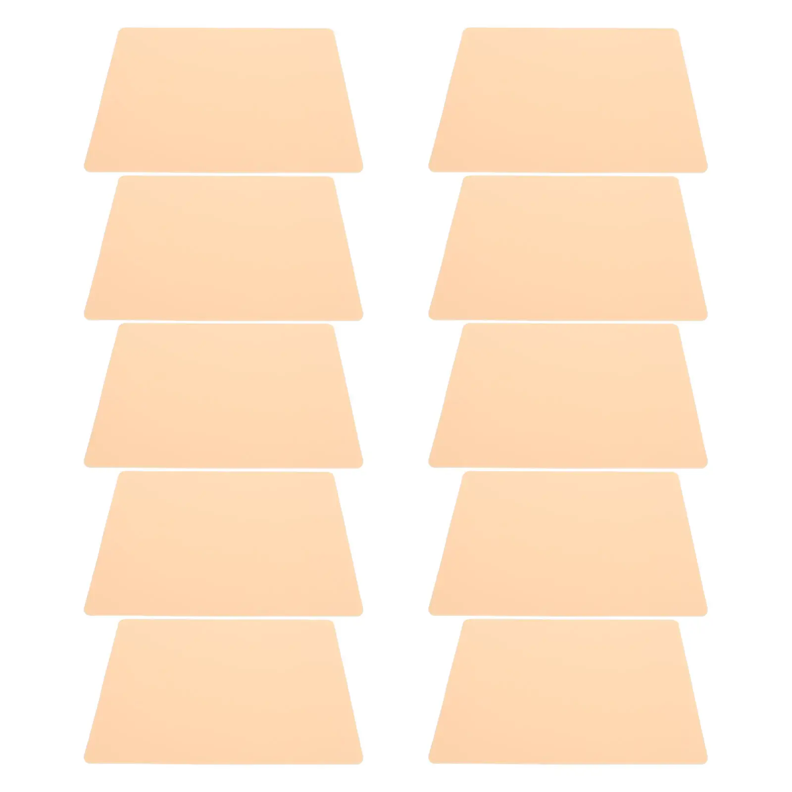 

10 шт. тренировочных силиконовых накладок для тату и микроблейдинга, имитирующих кожу, для начинающих мастеров и салонов, принадлежности для татуировок