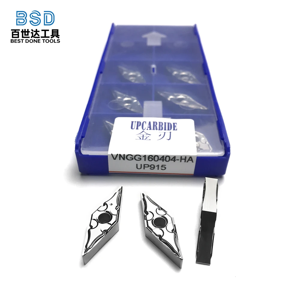 

VNGG160404-HA Твердосплавные пластины для токарной обработки с ЧПУ — высокоточный инструмент для обработки алюминия