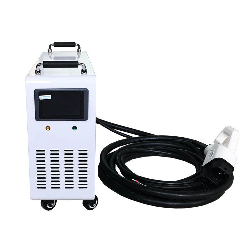 شاحن تيار مستمر سريع محمول CCS2 CCS1 GBT 7kw/20kw/30kw/40kw/60kw EV