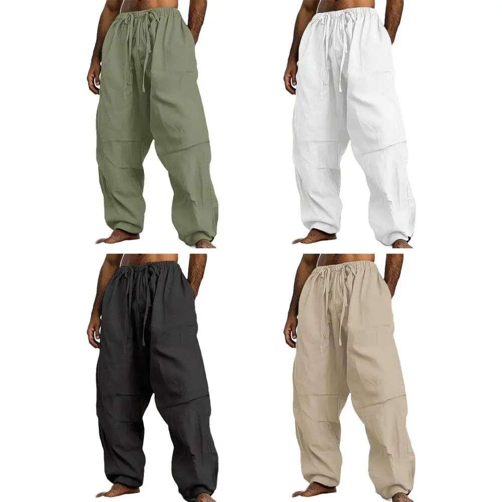

Men Korean Style Casual Pants Mens Fashion Large Size 2XL Trousers Male Oversize Harem Pants Men Clothes Long Sweatpants