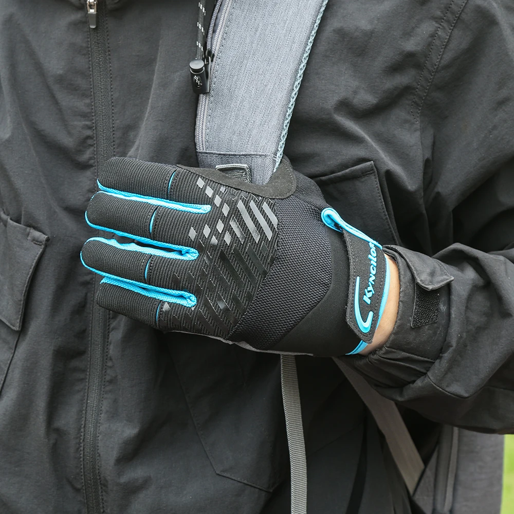 AliExpress Kyncilor Cycling Anti-slip Full Finger Gloves MTB Bike Bicycle Gloves Pad Men Women Breathable Anti-shock Sports Gloves