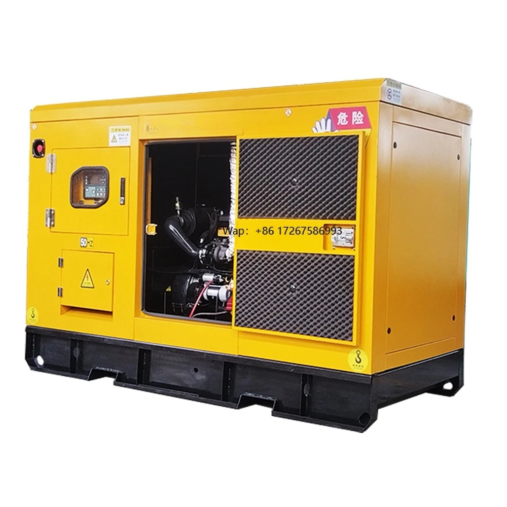 Silent Genset Generator 30kw Power Portable Mobile Generator 38kva Soundproof Generators Set Generador
