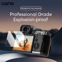 llano Camera Tempered Glass For Fuji XT5 XT4 XT3 XT30 XT30II X100VI XE4 XH2S XS10 XM5 X-M5 HD Water-proof Camera Screen Protecto