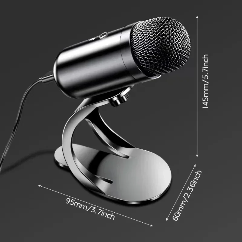 conference Microphone Professional Wired Condenser voice quality Mic Computer gooseneck desktop High Gaming USB Microphone