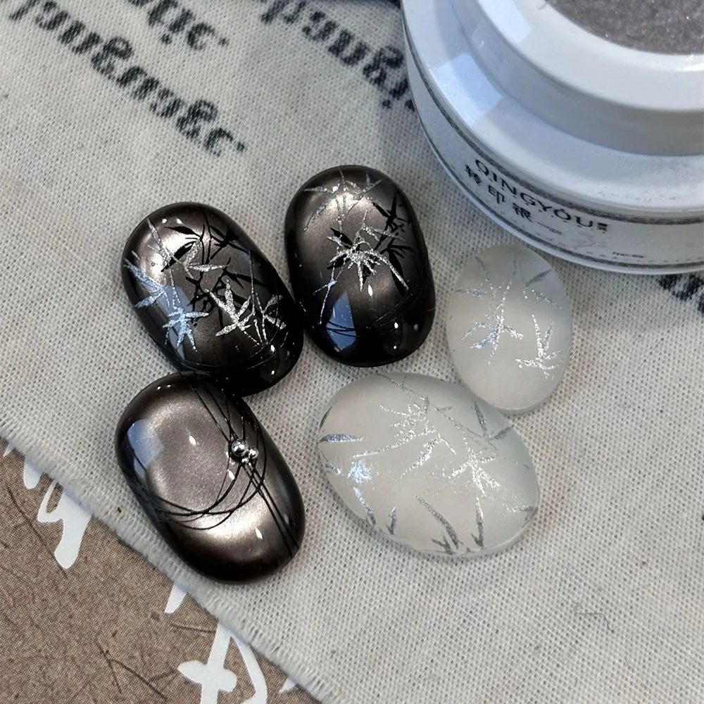 

Y2K Металлическая гелевая краска ручной работы для ногтей Серебристый, золотой гель-лак для дизайна ногтей Все для маникюра и дизайна ногтей Новый тренд лака для ногтей