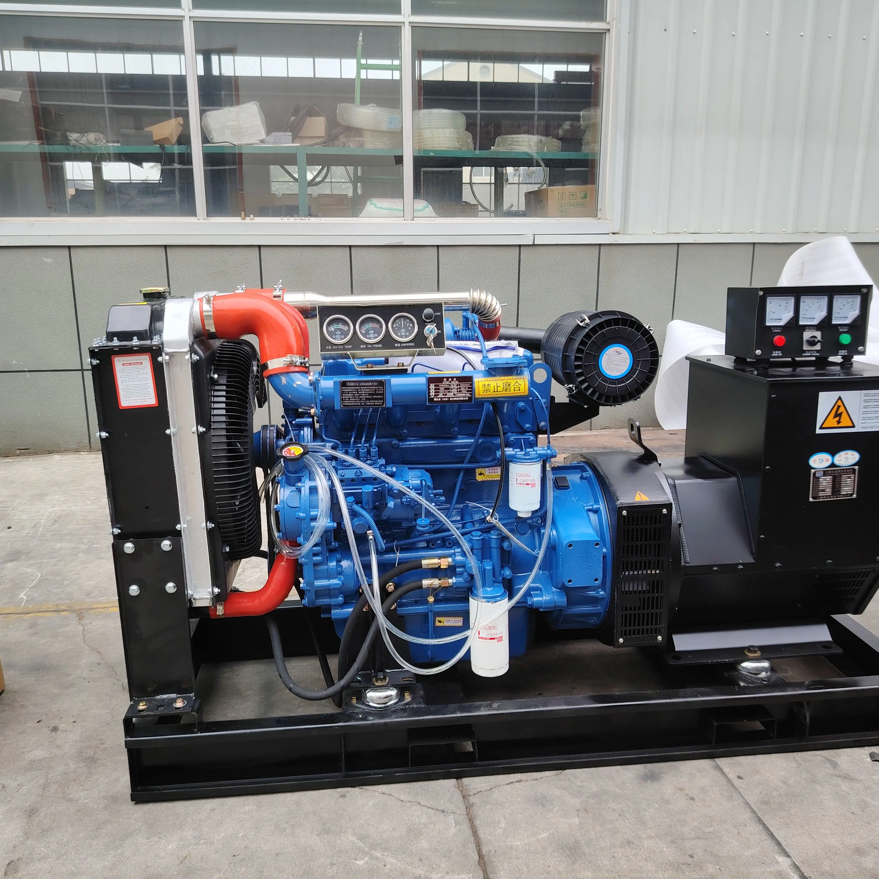 Single Phase Diesel Generator Set 10kVA Power Generator Portable Power Supply with Electric Start for Farm Crop Irrigation