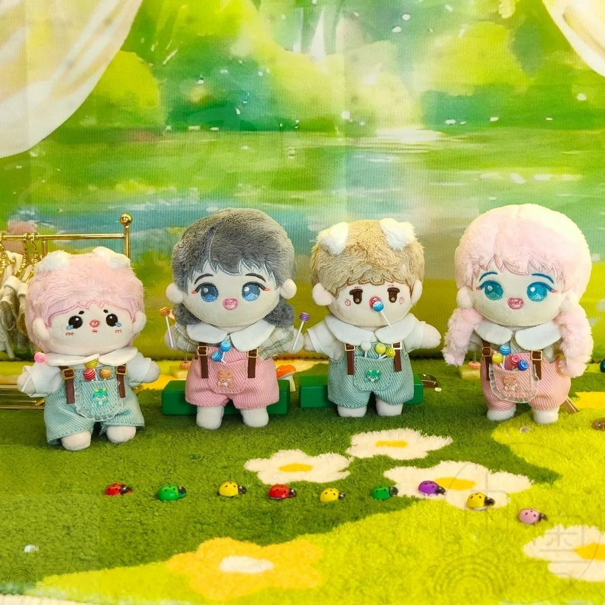 10cm12cm cotton doll clothes nunu doll clothing cute and versatile with small pocket