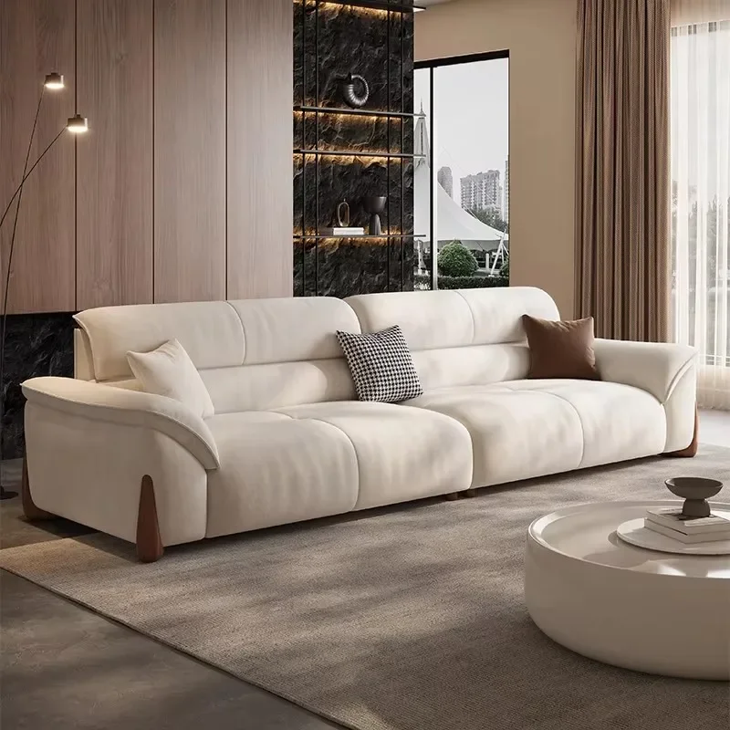 

White Lounge Living Room Sofas Luxury Pouf Couch Puffs Room Decor Living Room Sofas Relaxing Sillon Cama Library Furniture Home