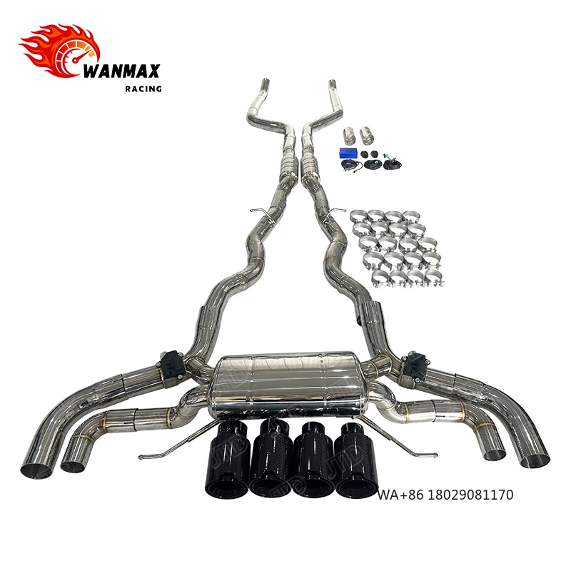 

Высокопроизводительная выхлопная система Valvetronic Catback для двигателя M850l N63 V8 4.4