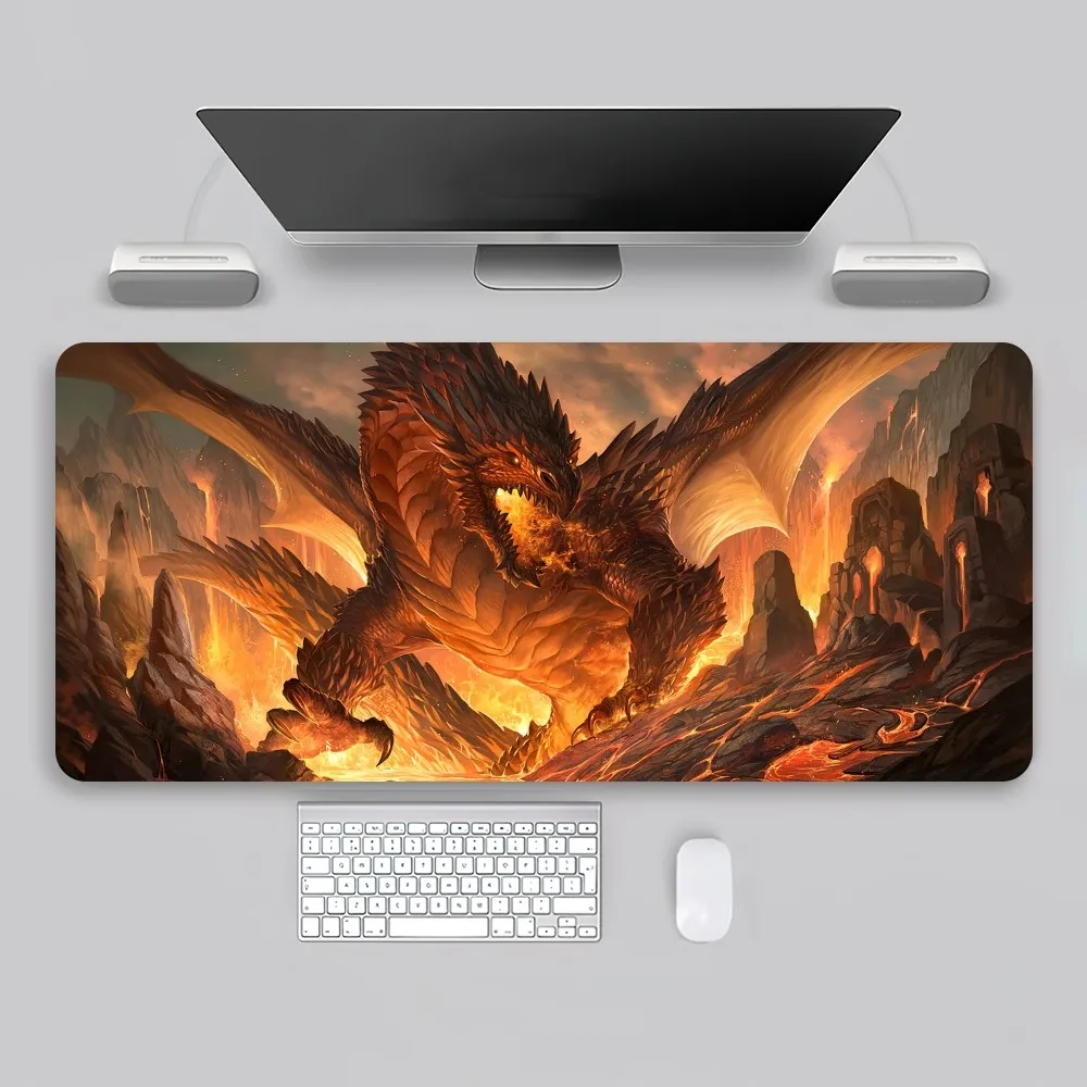 Classic Game D-Dungeons D-Dragons D-DND Mouse Pad Game Office Large PC Keyboard Rubber Big Computer Laptop Table Desk