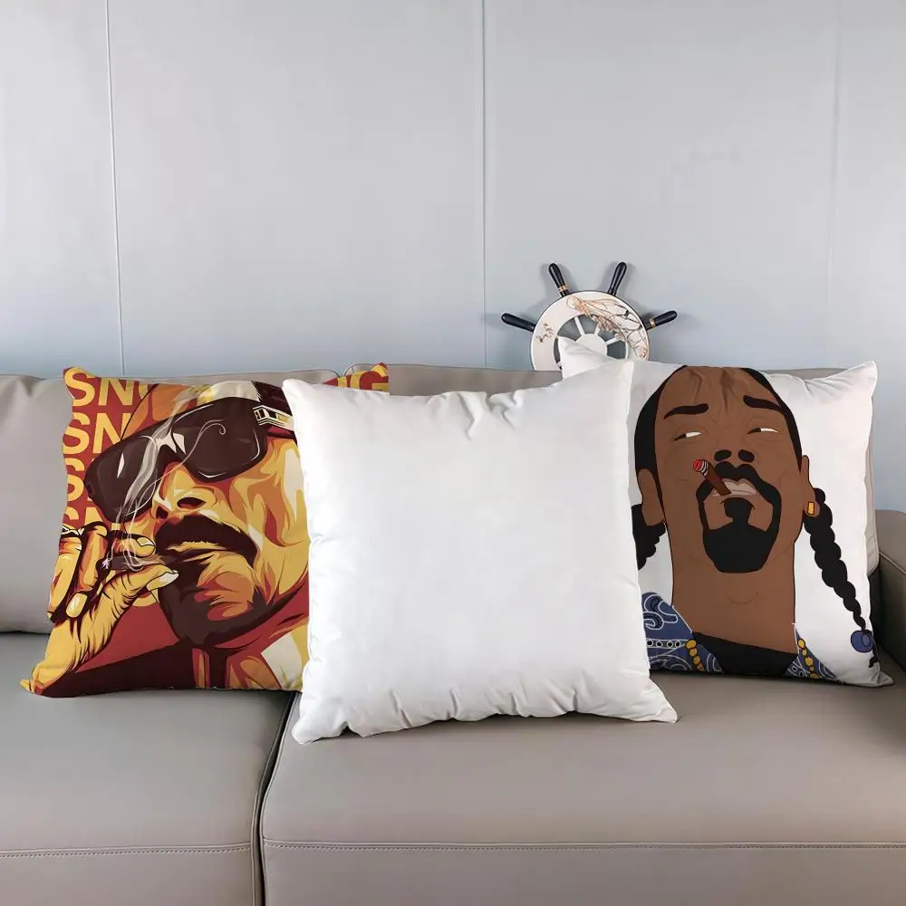 

Saint J-Jesus S-Snoop Dogg Pillow Case Multi sized car seat cushions, luxurious home office, sofa decorative pillowcases