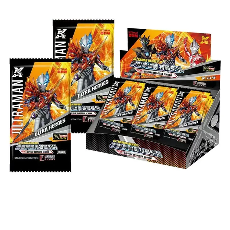 Ultraman Card Anime Ultraman Collection Rare Battle Cards Box Flash Cards Zero SP Game Cards Birthday Gifts for Child Toy Hobby